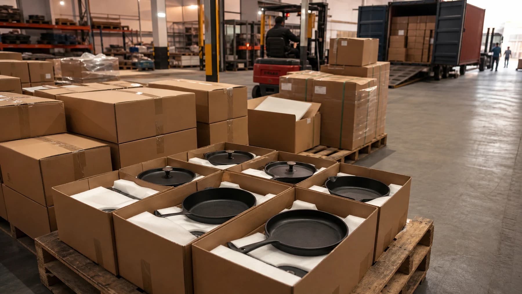 Export packaging and carton planning