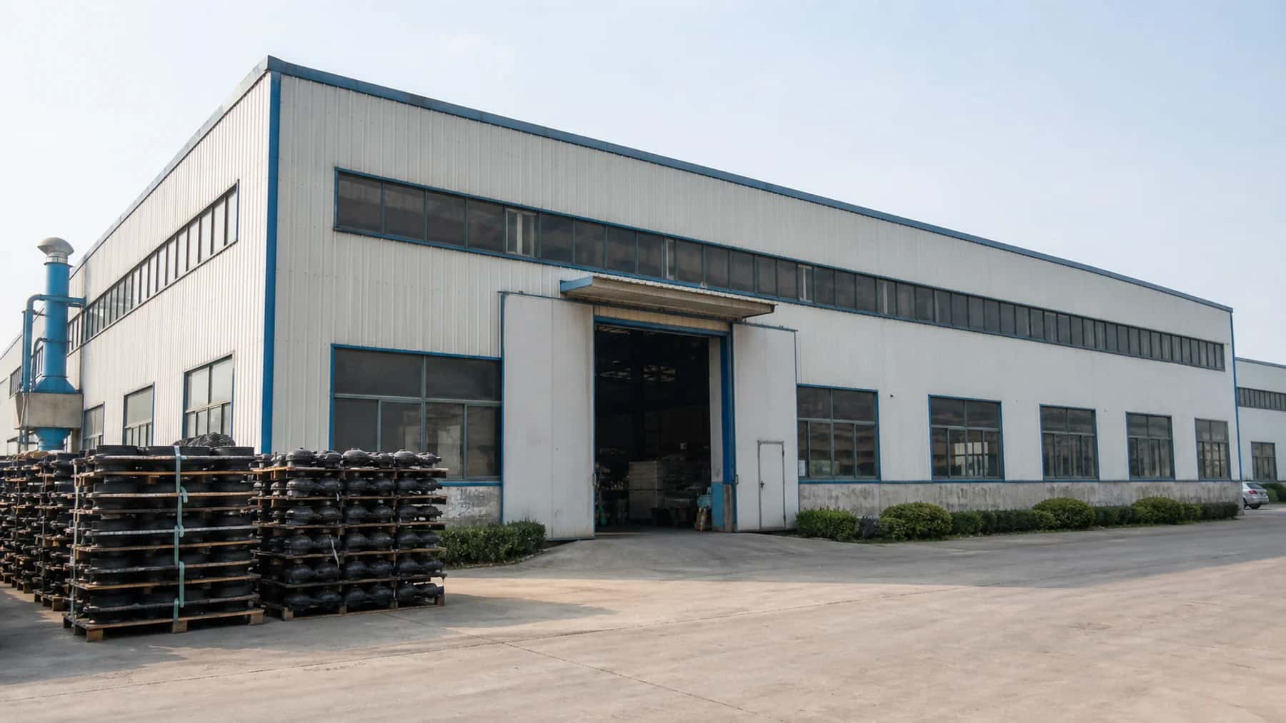 Happiness Cookware factory exterior in Baixiang Hebei