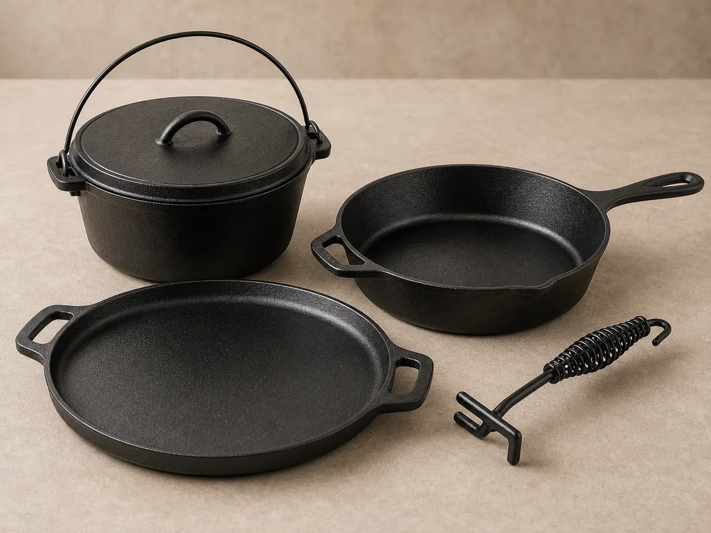 Camping Cookware cast iron cookware
